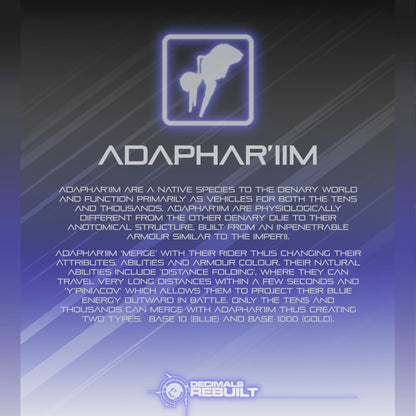DECIMALS REBUILT [ORIGINS] - ADAPHAR'IIM 6D NFT